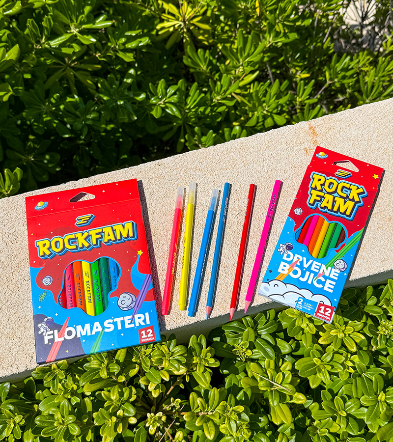 ROCKFAM KOMPLET PRIBORA 2025