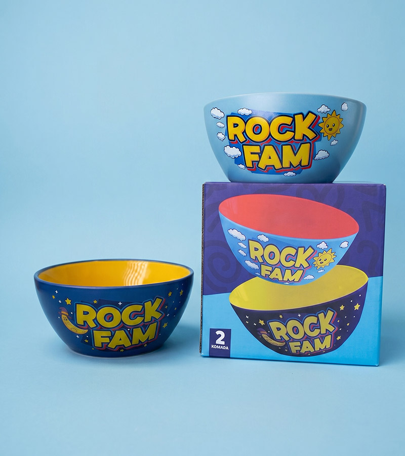 ROCKFAM ČINIJE 2026. SET 2 KOM