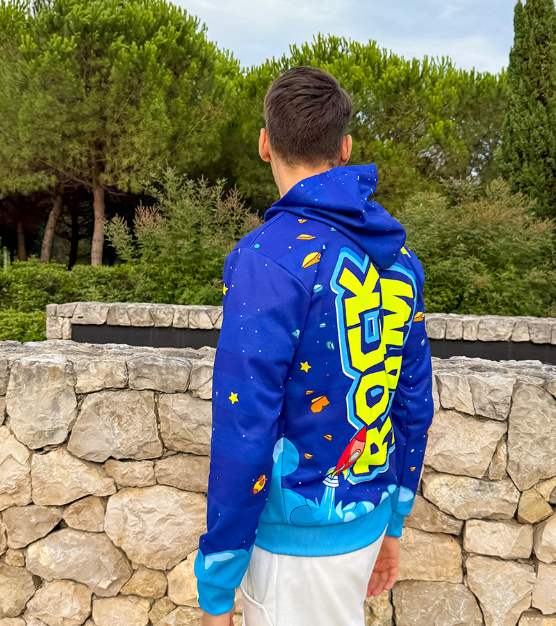 ROCKFAM NEON GALAXY DUKS