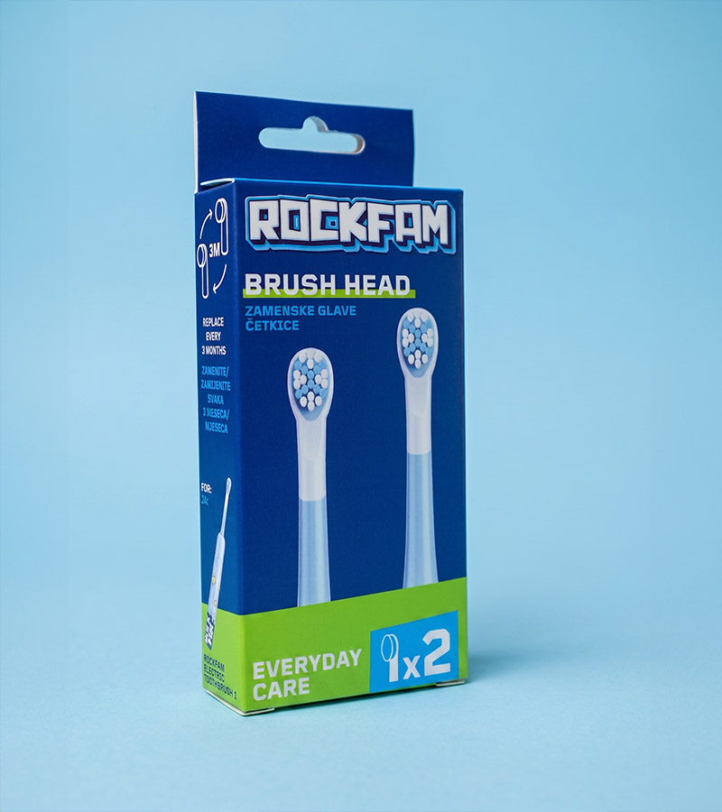 ROCKFAM ZAMENA ZA EL. ČETKICU 2 KOM